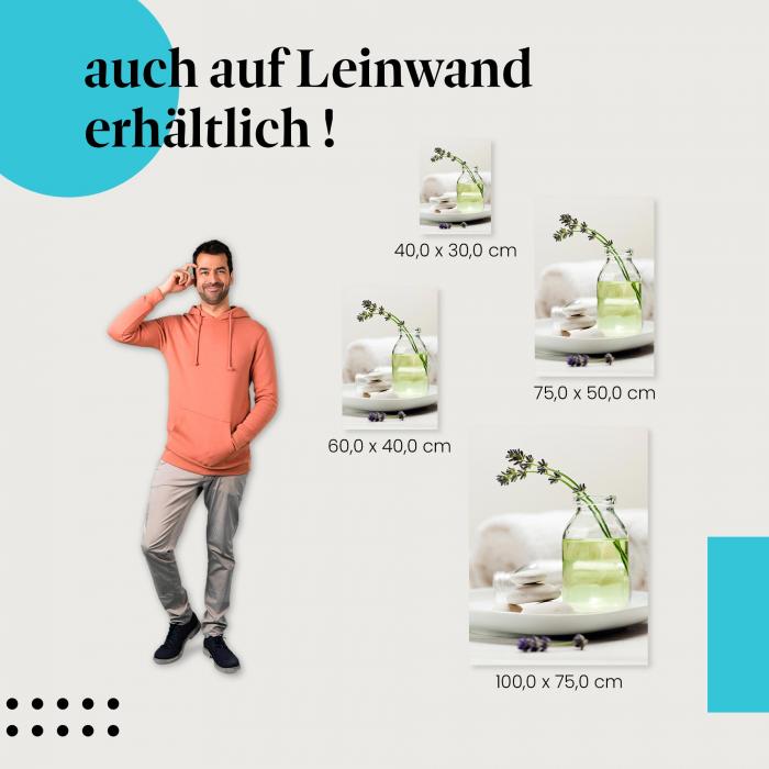 Leinwandbild "Entspannung pur": Wellness & Aromatherapie