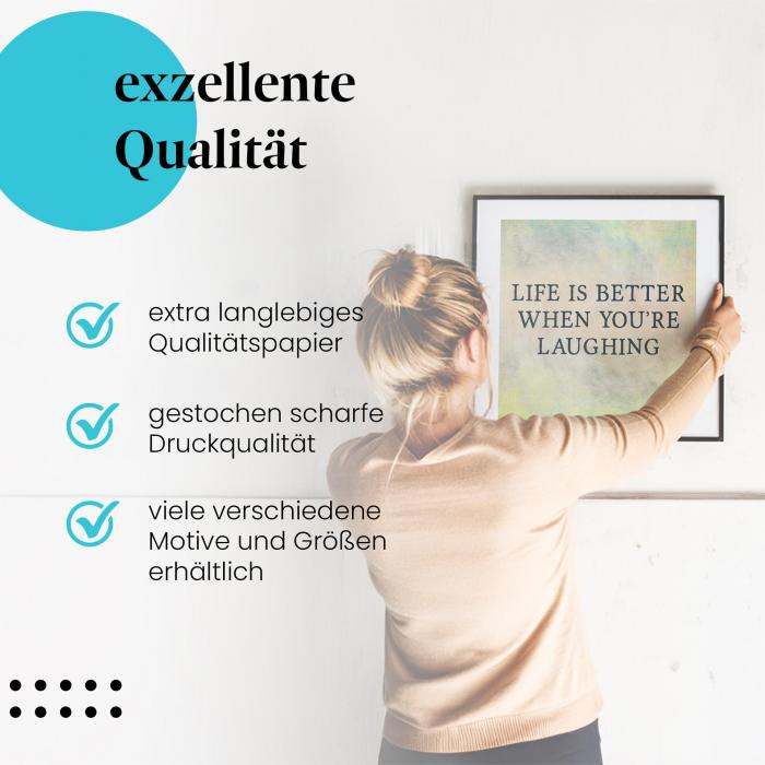 Preview: Lachen ist die beste Medizin | Postereck 2305