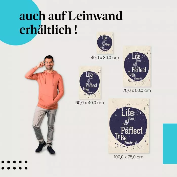 Wundervolles Leben | Postereck 2482