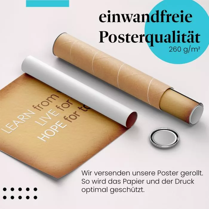 Lebensweisheit | Postereck 0953