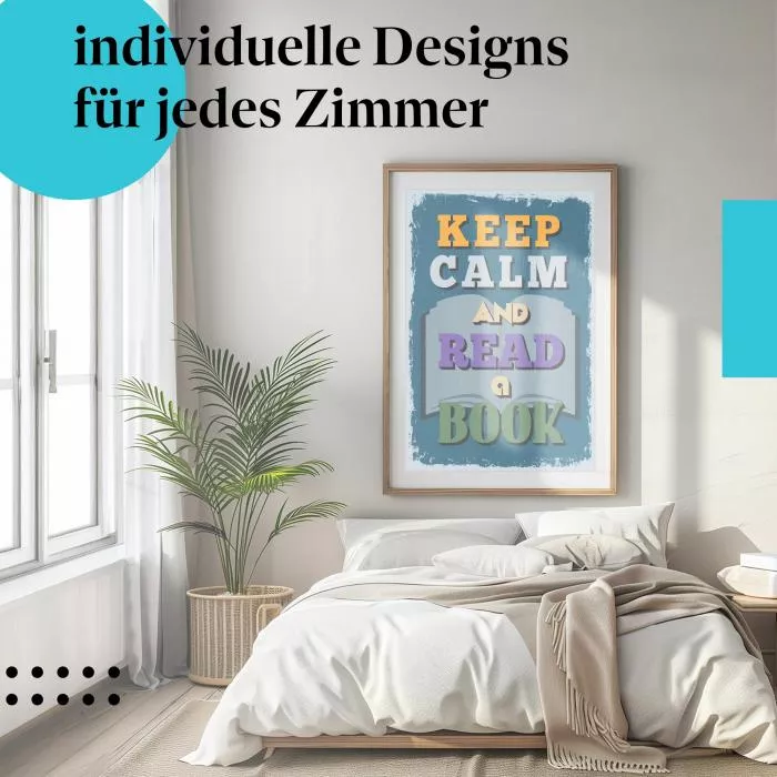 Keep Calm & Read | Postereck 0962
