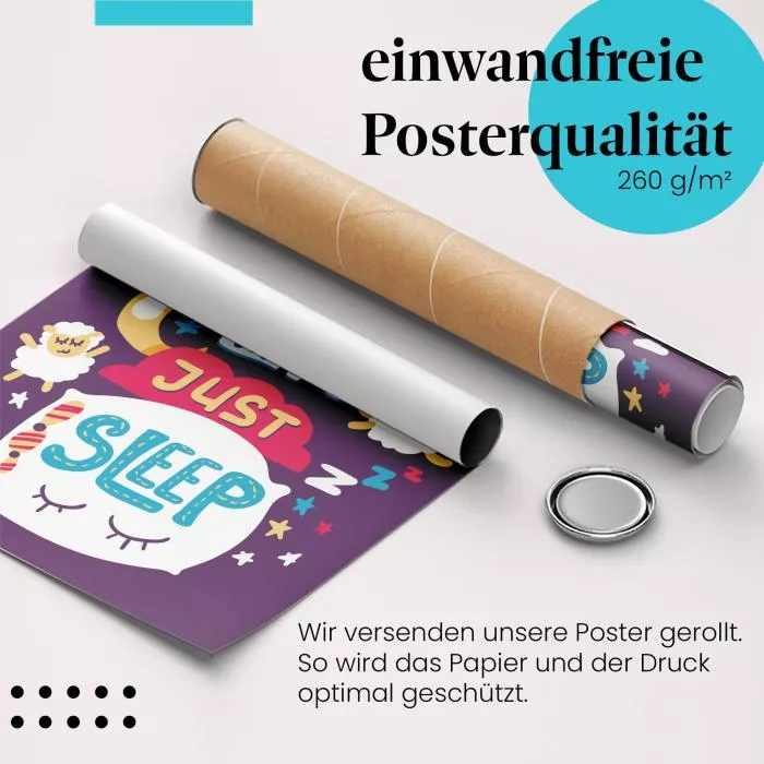 Let's just sleep | Postereck 2895