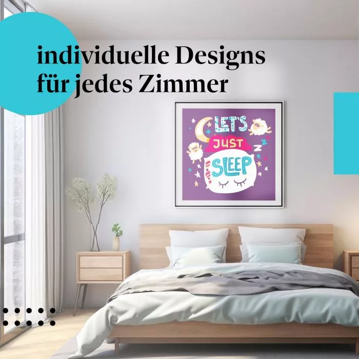 Let's just sleep | Postereck 2895