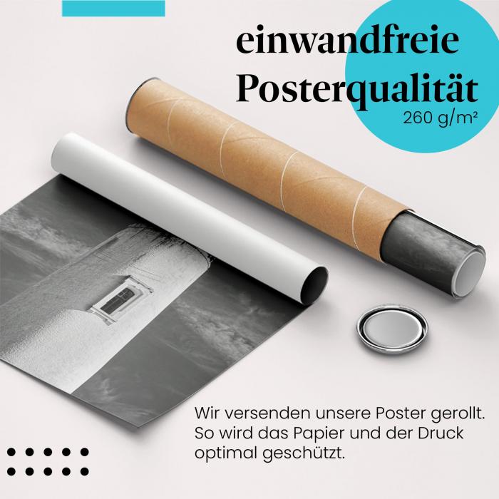 Preview: Leuchtturm im Sturm | Postereck 3499