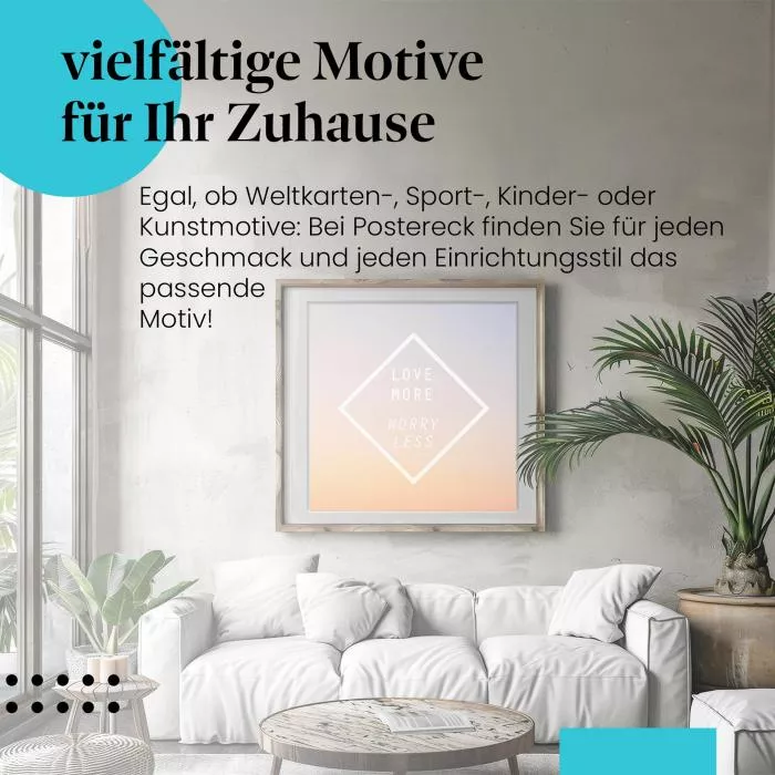 Mehr Liebe | Postereck 2427