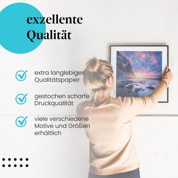 Preview: Sonnenuntergang Lofoten | Postereck 2890