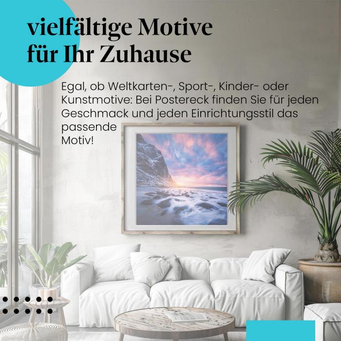 Preview: Sonnenuntergang Lofoten | Postereck 2890