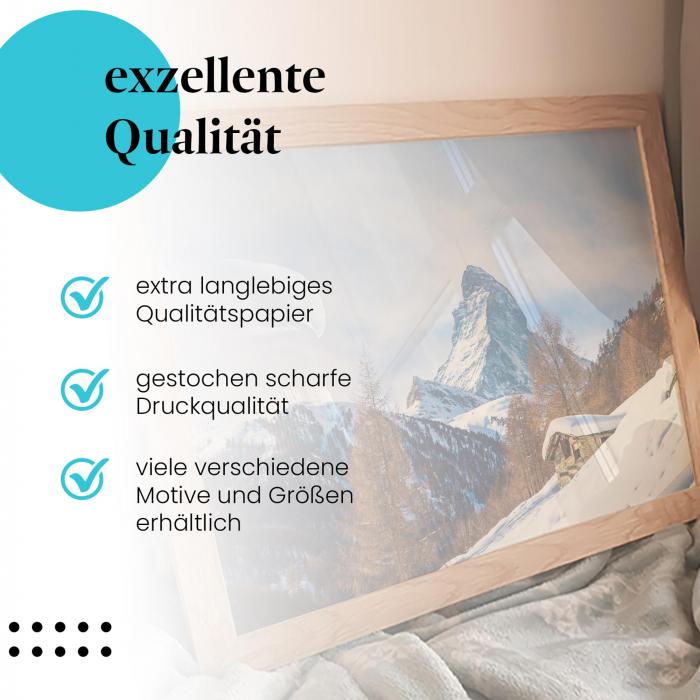 Preview: Matterhorn im Winter | Postereck 3438