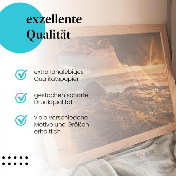 Preview: Sonnenaufgang aus Höhle | Postereck 3807