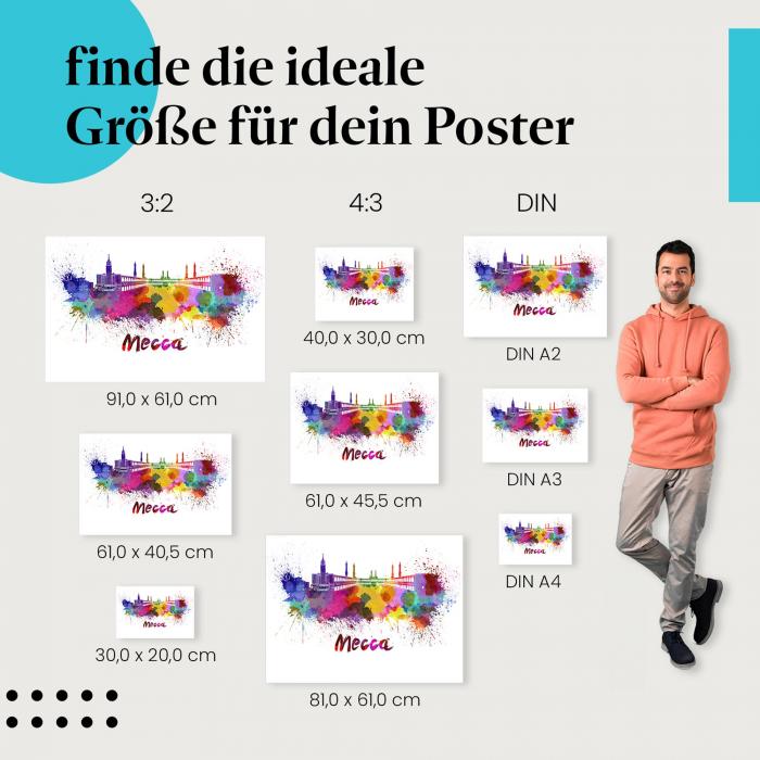 "Mekka - Spirituelle Reise ins Herz des Islams": Poster - Reise, Kultur & Spiritualität