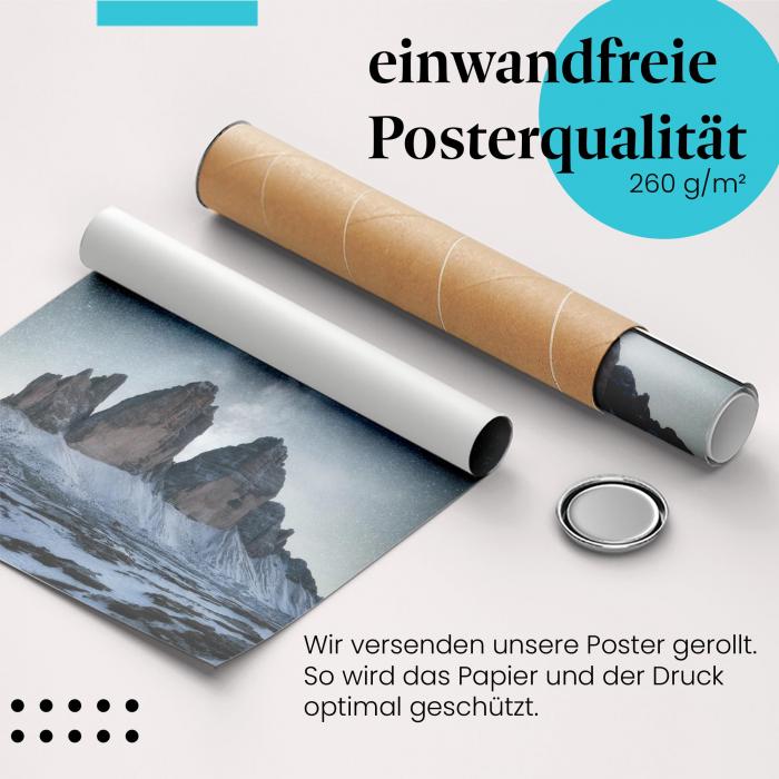 Preview: Milchstraße & Drei Zinnen | Postereck 3121