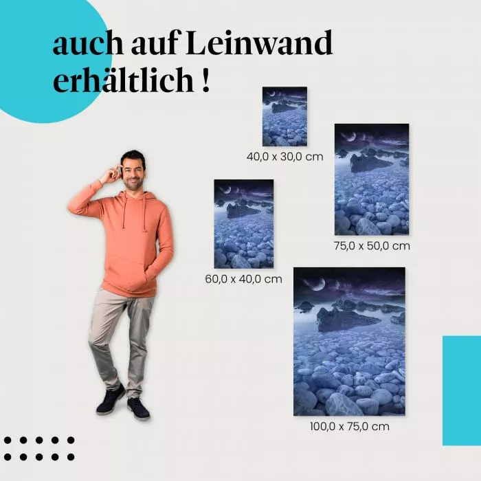 Mondlicht am Meer | Postereck 3228