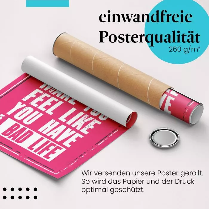 Motivation: Positives Denken & Optimismus | Postereck 0888