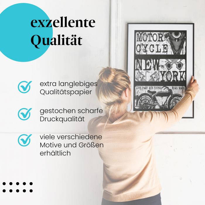 Preview: Motorcycle New York | Postereck 2091