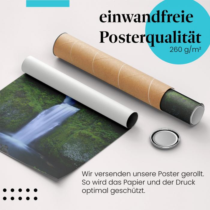 Preview: Multnomah Falls & Benson Bridge: Naturgewalt | Postereck 0532