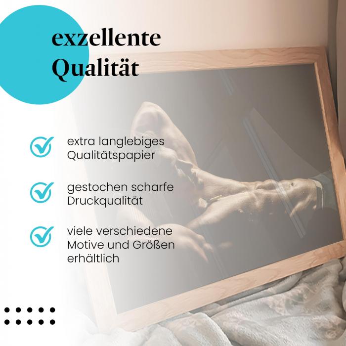 Preview: Fitness & Ästhetik: Muskulöser Mann | Postereck 0665