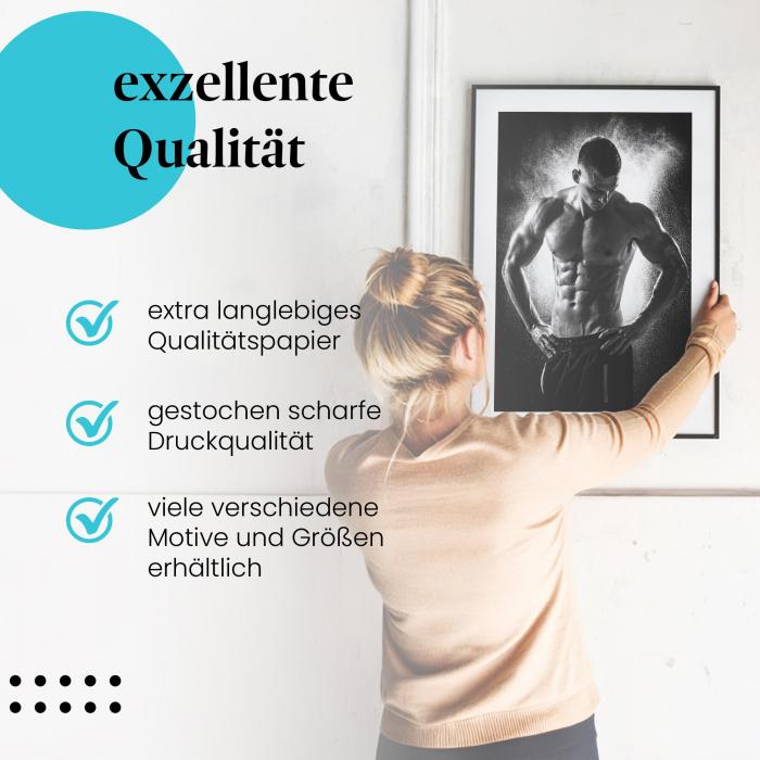 Preview: Muskelkraft im Wasser | Postereck 3173