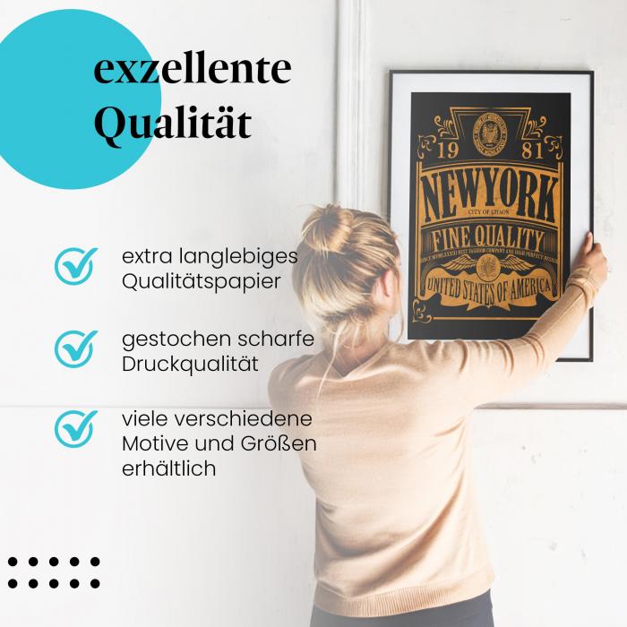 Preview: New York City: Emblem | Postereck 1987