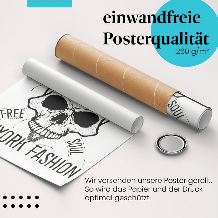 Preview: New York Fashion Skull | Postereck 2144