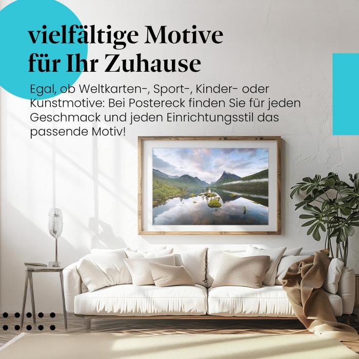 Preview: Bergsee & Spiegelung | Postereck 3488