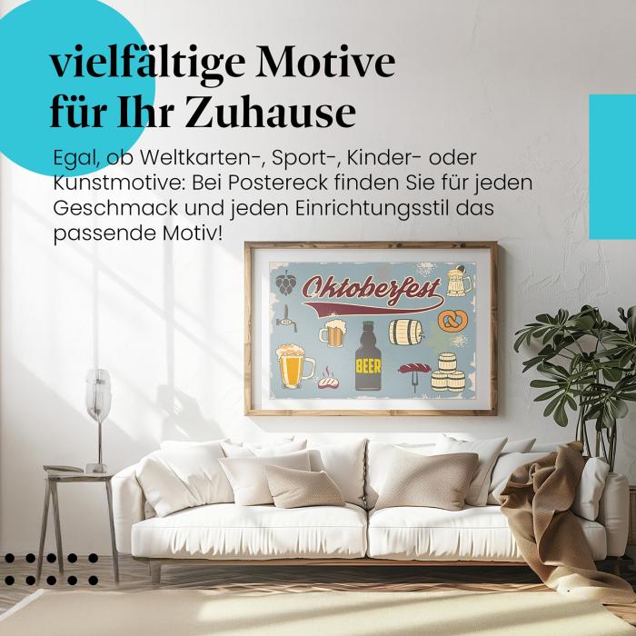 Preview: O'zapft is!: Oktoberfest, Bier & Brezn | Postereck 0846