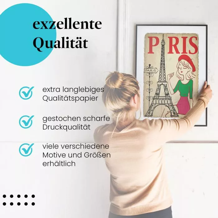 Paris: Charme und Eleganz | Postereck 1058