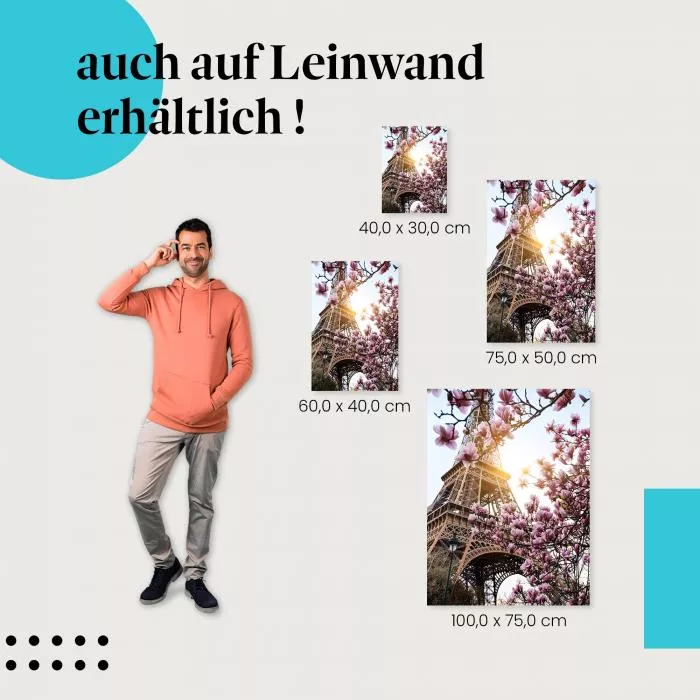 Eiffelturm Romantik | Postereck 2534
