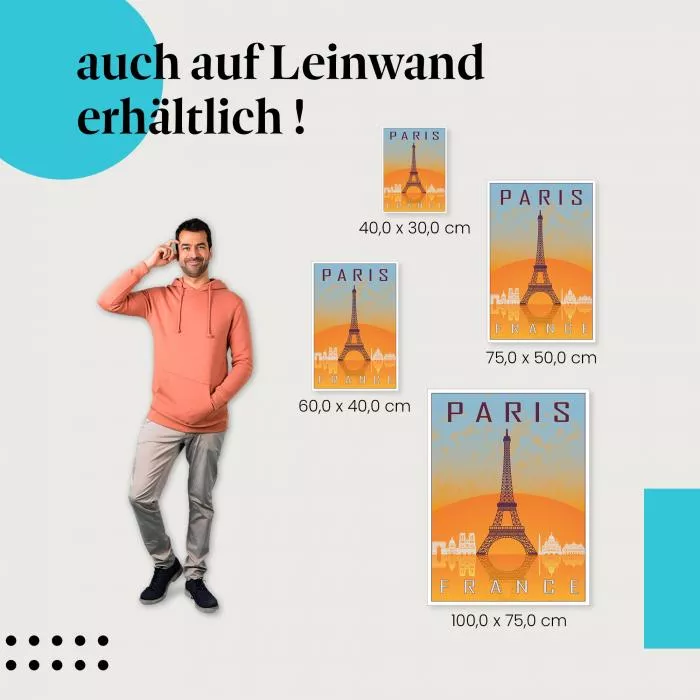 Paris: Reiseposter | Postereck 1502