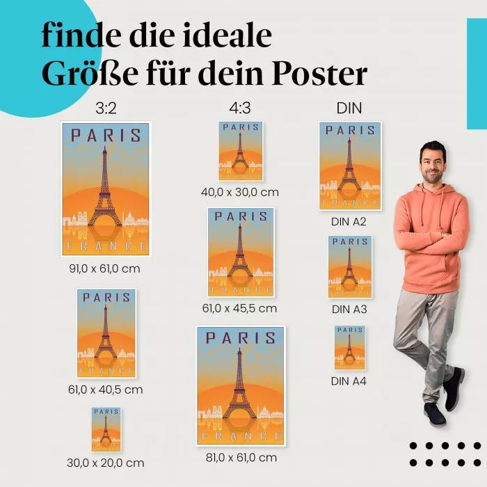 Paris: Reiseposter | Postereck 1502