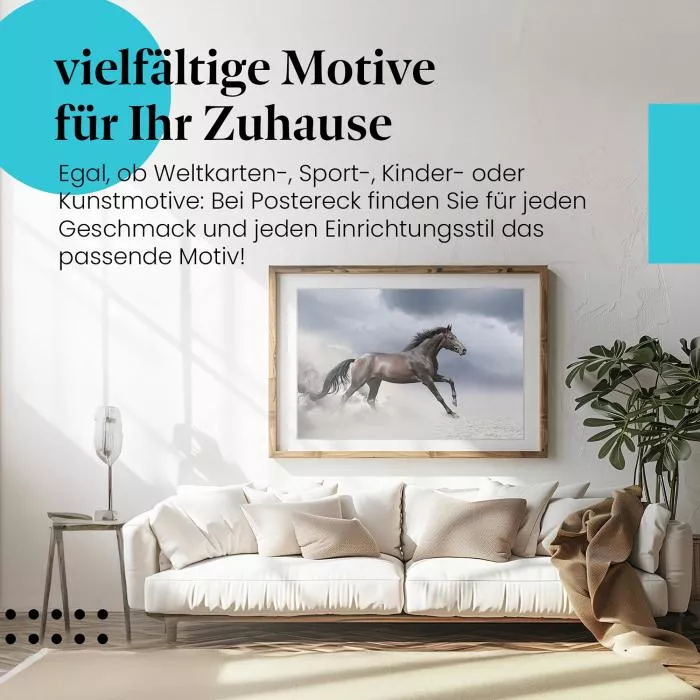 Wildes Pferd | Postereck 2913