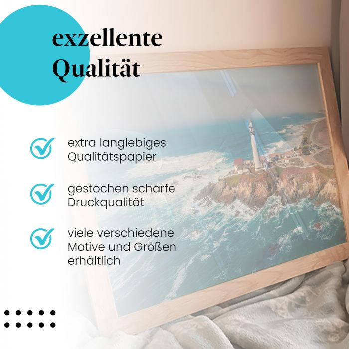 Preview: Pigeon Point Leuchtturm | Postereck 3491