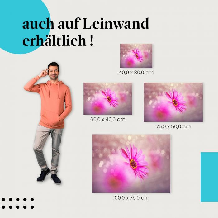 Leinwandbild "Zarte Schönheit": Die Zartheit der Natur