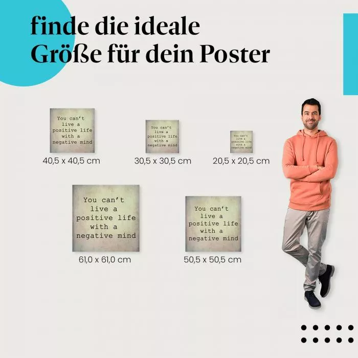 Positiver Geist | Postereck 2407