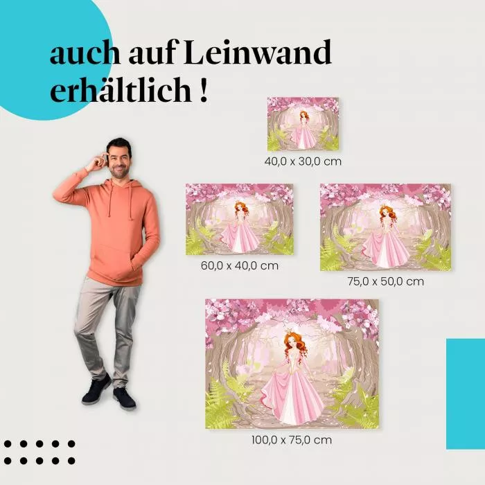 Märchenhafte Prinzessin | Postereck 2354