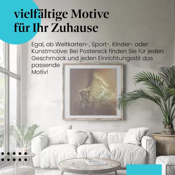 Verblühte Pusteblume | Postereck 2889
