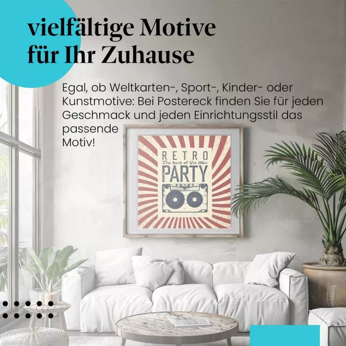 80er Jahre Party | Postereck 2453