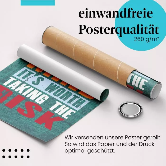 Risiko-Zitat | Postereck 1213