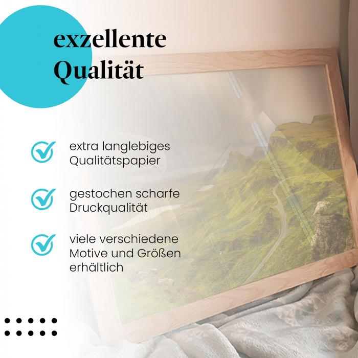 Preview: Abenteuerliche Straße: Highlands & Roadtrip | Postereck 0488