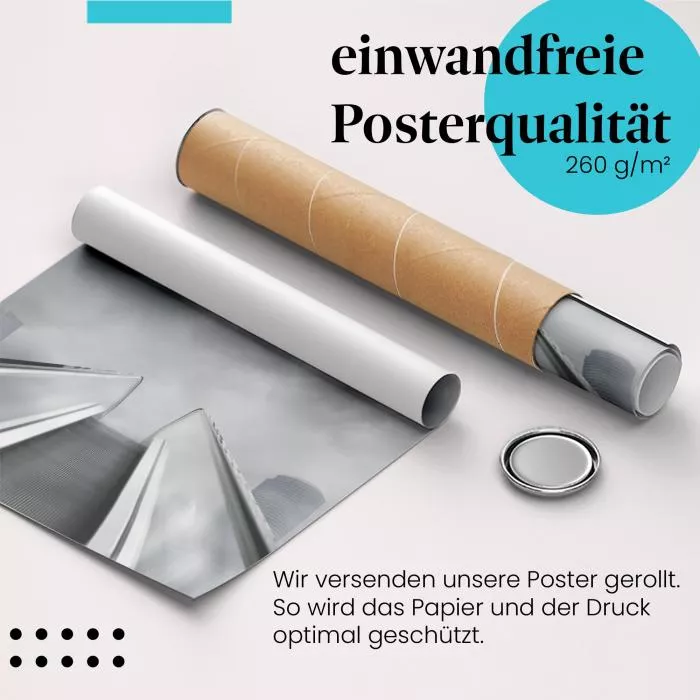 Rolltreppe in die Wolken | Postereck 1934