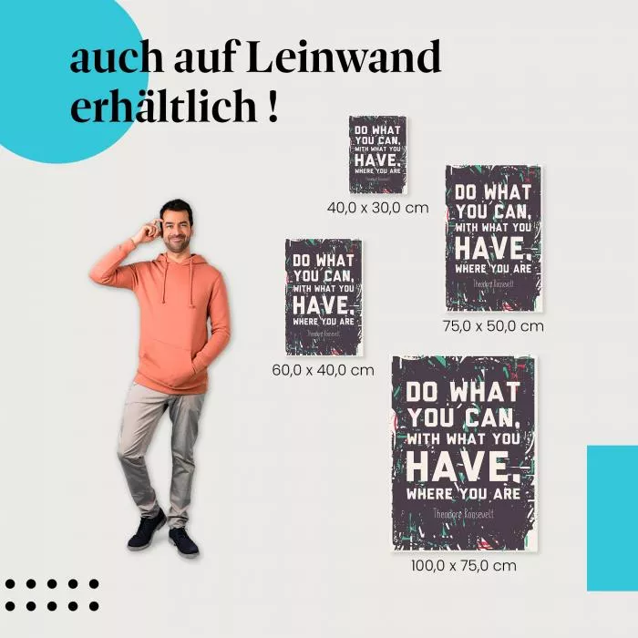Mach was du kannst: Inspirierendes… | Postereck 1099