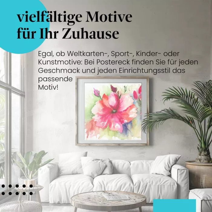 Rote Blume | Postereck 4032