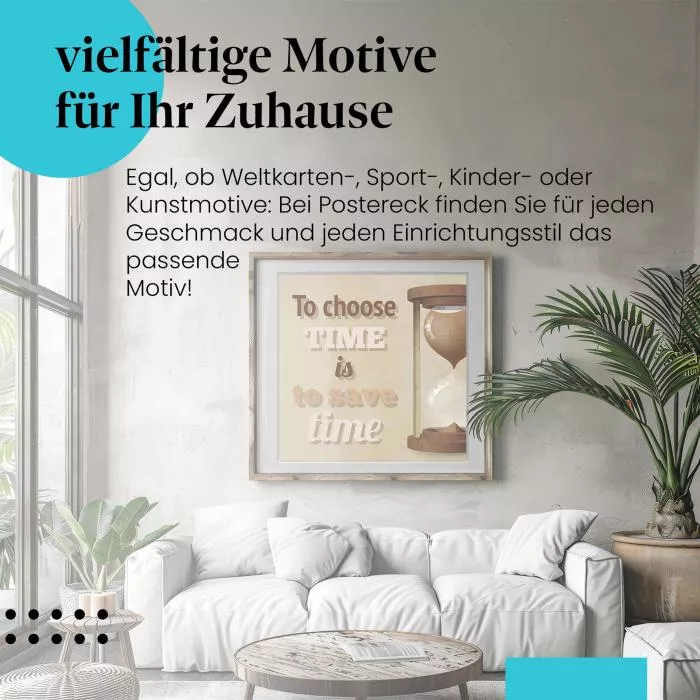 Wähle deine Zeit | Postereck 2252