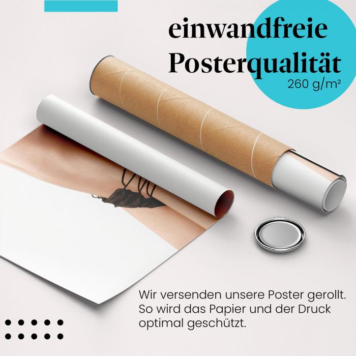 Preview: Perfekter Körper: Schlanke Taille und definierter Bauch | Postereck 1700