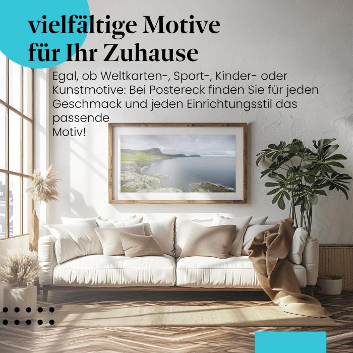 Preview: Schottlands Küste: Dramatische Klippen | Postereck 0492