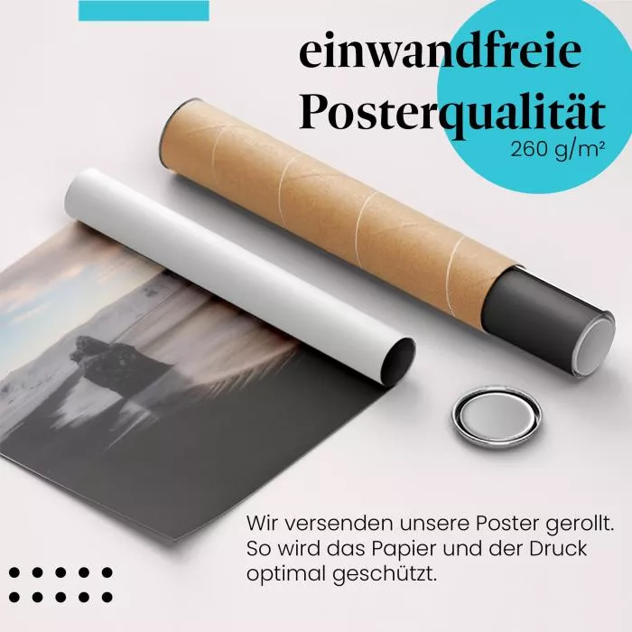 Schwarzer Strand | Postereck 3478