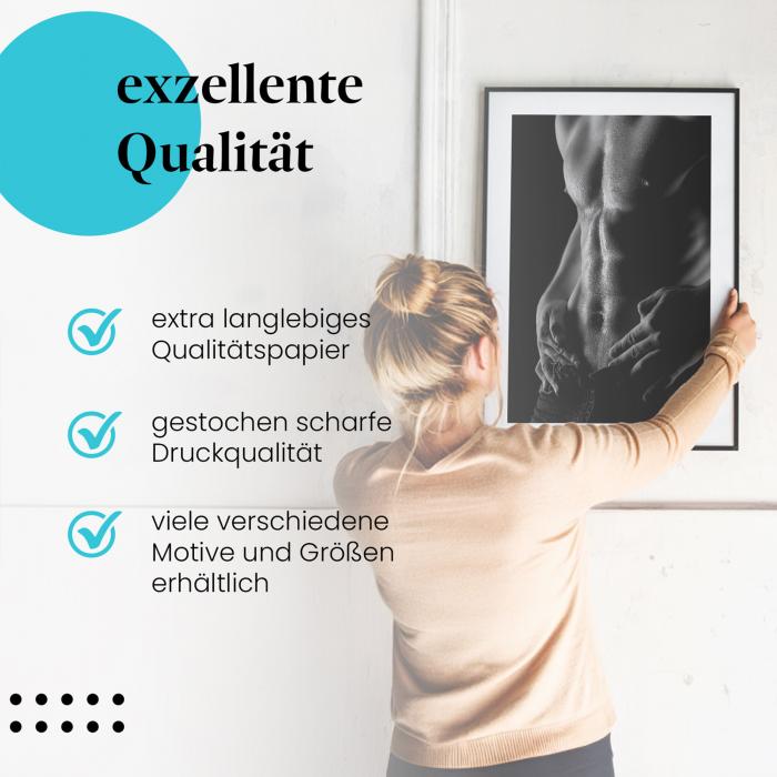 Preview: Muskulöser Mann | Postereck 4129