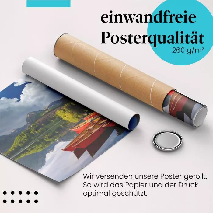 Sonnenaufgang am See | Postereck 3420
