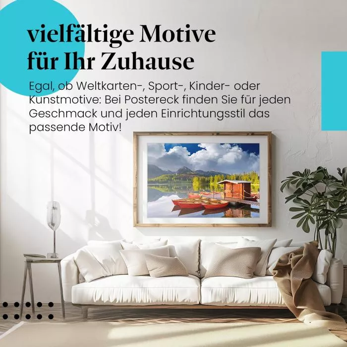 Sonnenaufgang am See | Postereck 3420