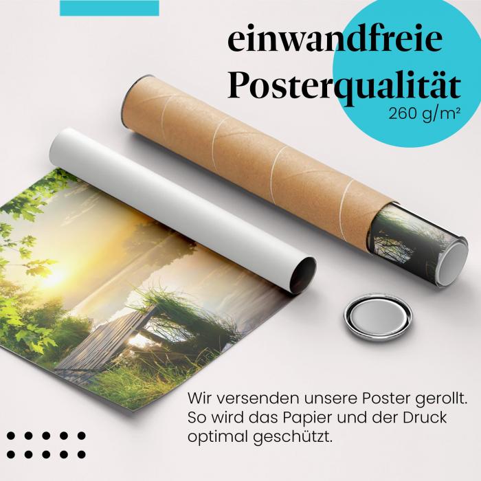 Preview: Steg am See | Postereck 2645