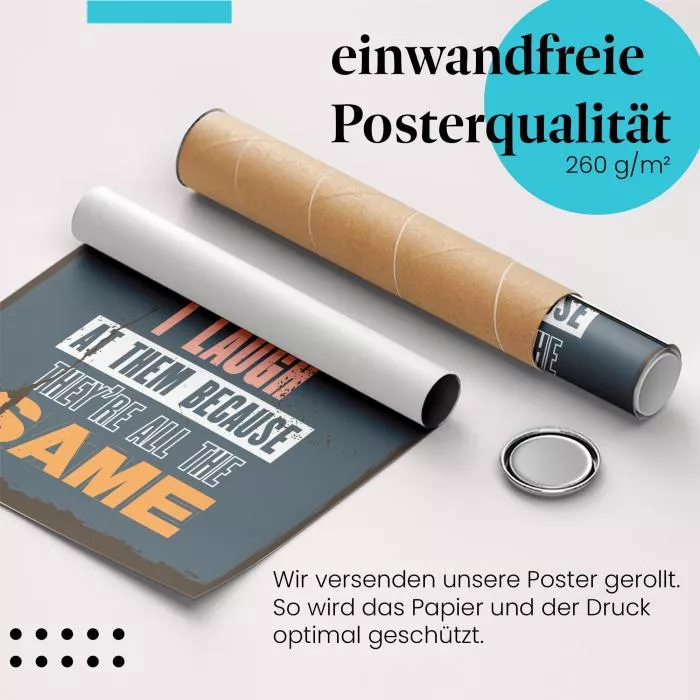 Sei anders - Hebe dich… | Postereck 1174